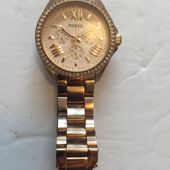 FOSSIL RHINESTONE WATCH - Picture 4 of 4